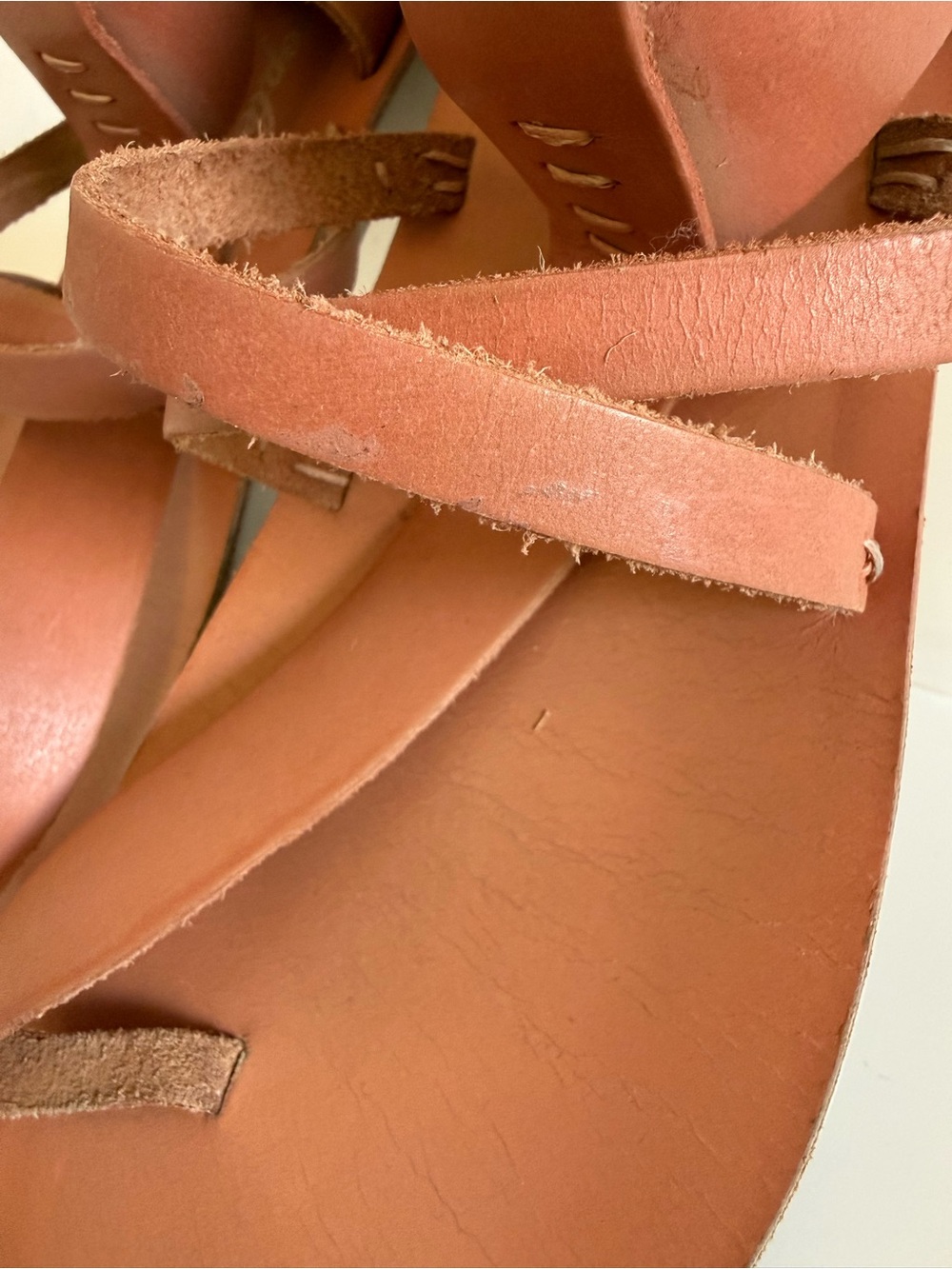 Free People Vacation Day Wrap Sandal | Leather Lace Up Gladiator | EU 39 US 8 - Picture 11 of 11